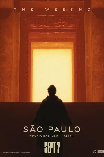 Poster to the movie "The Weeknd: Live at São Paulo" #982337