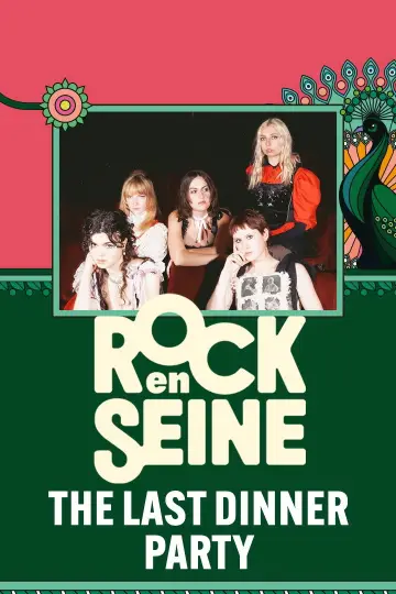 The Last Dinner Party - Rock en Seine 2024 poster