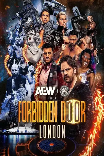 AEW x NJPW: Forbidden Door 2025 poster