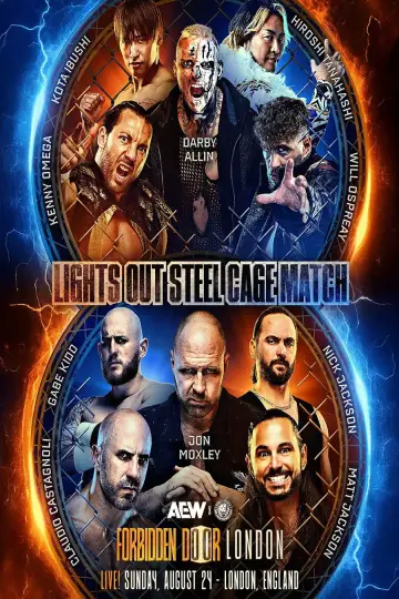 Poster to the movie "AEW x NJPW: Forbidden Door 2025" #671456