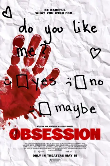 Poster to the movie "Obsession" #813980