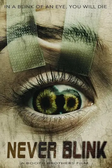 Poster to the movie "Never Blink" #864277