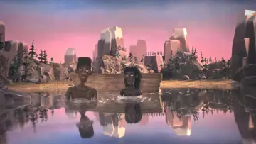 Backdrop to the movie "Two Black Boys in Paradise" #1638354