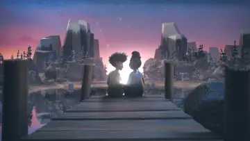 Backdrop to the movie "Two Black Boys in Paradise" #1638355