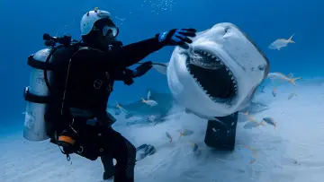 Backdrop to the movie "Tiger Shark Beach" #920317
