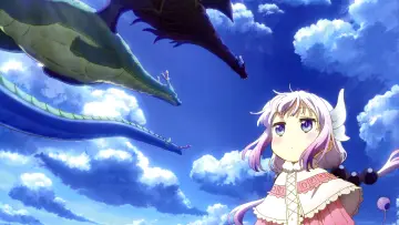 Backdrop to the movie "Miss Kobayashi