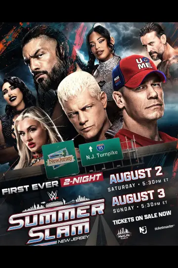 Poster to the movie "WWE SummerSlam 2025: Sunday" #843317