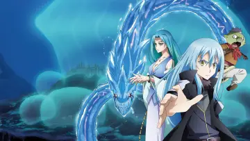 Backdrop to the movie "That Time I Got Reincarnated as a Slime the Movie: Tears of the Azure Sea" #1205048