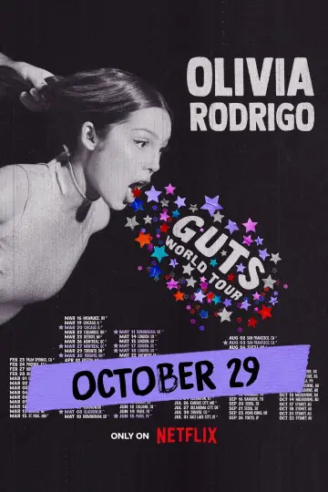 Poster to the movie "Olivia Rodrigo: GUTS World Tour" #1184564