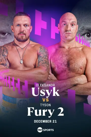 Poster to the movie "Oleksandr Usyk vs. Tyson Fury II" #1183956