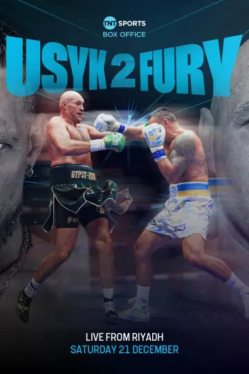 Poster to the movie "Oleksandr Usyk vs. Tyson Fury II" #1183959