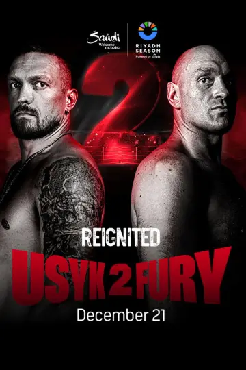 Poster to the movie "Oleksandr Usyk vs. Tyson Fury II" #1183960