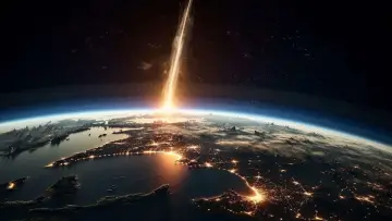Backdrop to the movie "Collisions, Life and Death from Outer Space" #1634119