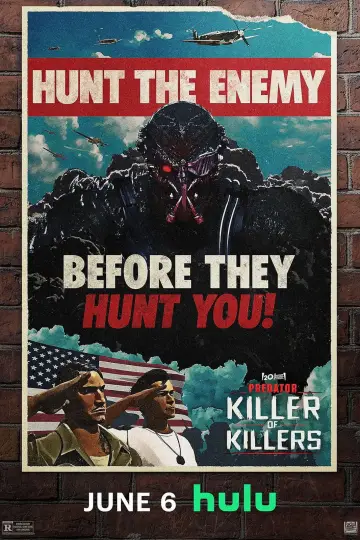 Poster to the movie "Predator: Killer of Killers" #562397