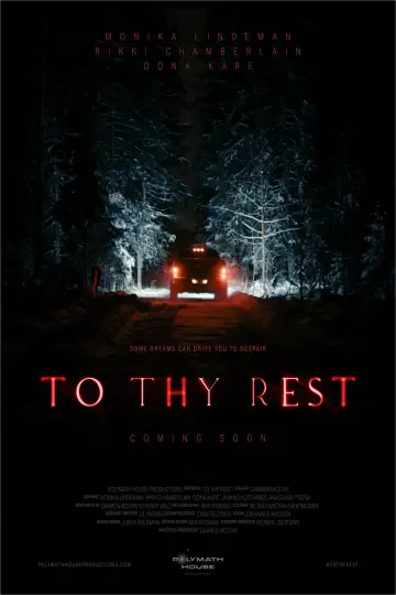 To Thy Rest