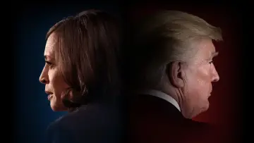 Backdrop to the movie "The Choice 2024: Harris vs. Trump" #1194953