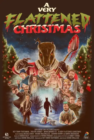 A Very Flattened Christmas poster