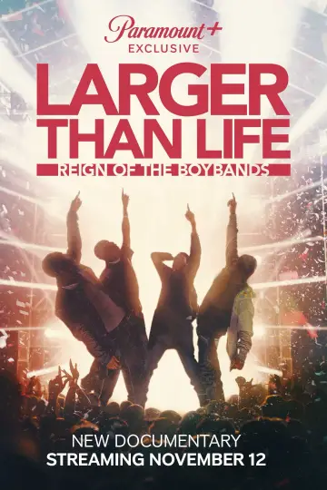 Poster to the movie "Larger than Life: Reign of the Boybands" #1299181