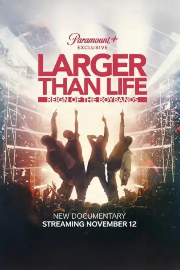 Poster to the movie "Larger than Life: Reign of the Boybands" #1299183