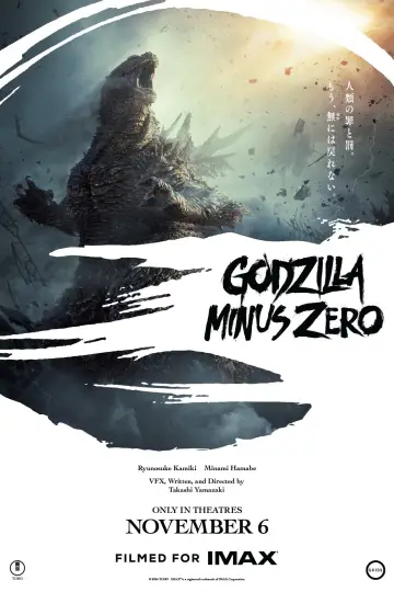 Poster to the movie "Godzilla Minus Zero" #962440