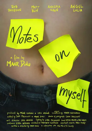 Poster to the movie "Notes on Myself" #556893