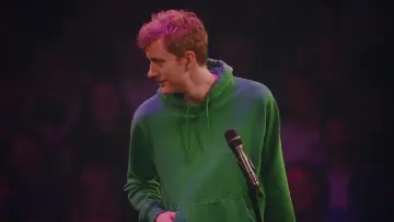 Backdrop to the movie "James Acaster: Hecklers Welcome" #681918