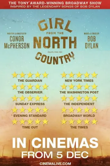 Poster to the movie "Girl From the North Country" #730048