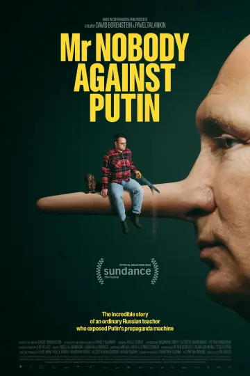 Poster to the movie "Mr. Nobody Against Putin" #536918