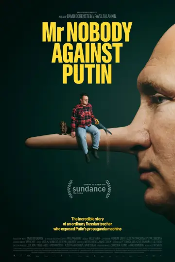 Poster to the movie "Mr. Nobody Against Putin" #536924