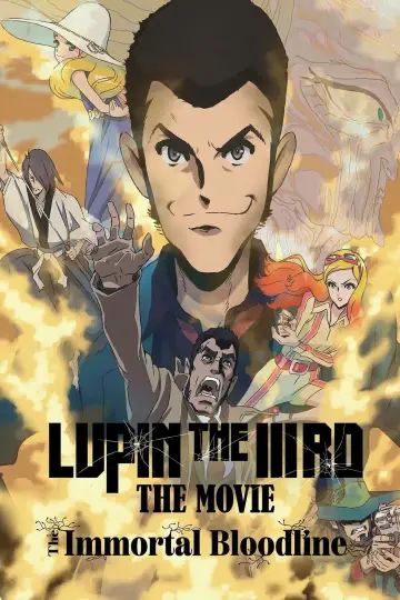 Poster to the movie "LUPIN THE IIIRD: The Movie - The Immortal Bloodline" #763044