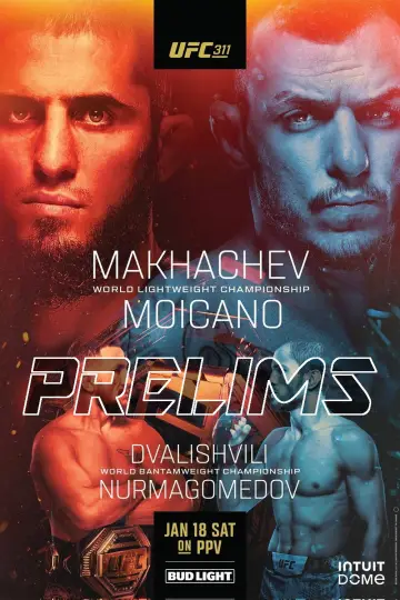 Poster to the movie "UFC 311: Makhachev vs. Moicano" #1293873