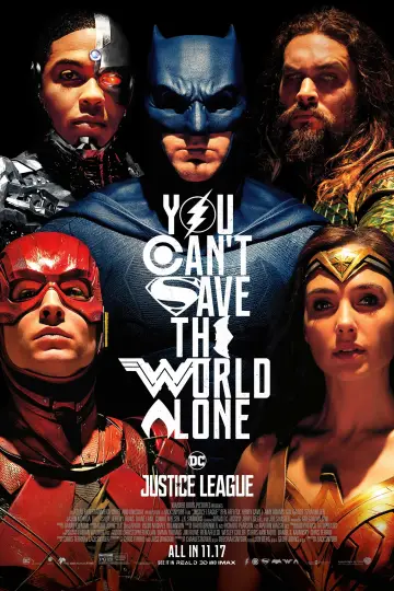 Poster to the movie "Justice League" #595268
