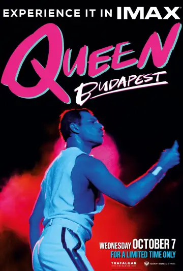 Poster to the movie "Queen: Hungarian Rhapsody - Live in Budapest 