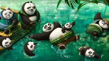 Backdrop to the movie "Kung Fu Panda 3" #255465