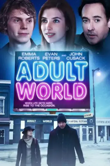 Poster to the movie "Adult World" #1002307