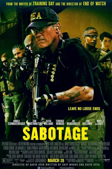Poster to the movie "Sabotage" #890754