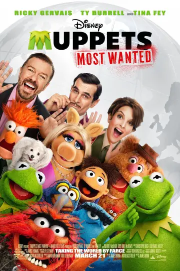 Poster to the movie "Muppets Most Wanted" #717138