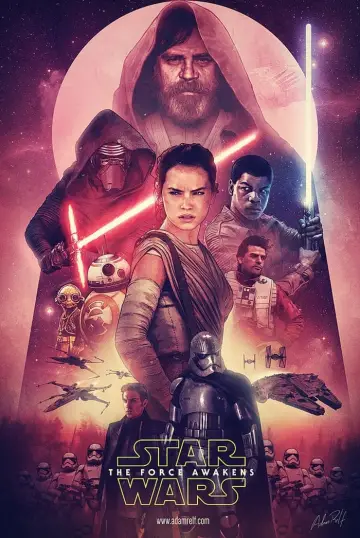 Poster to the movie "Star Wars: The Force Awakens" #24260