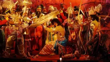 Backdrop to the movie "Krishnam Vande Jagadgurum" #1161448