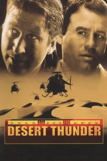 Poster to the movie "Desert Thunder" #1141625