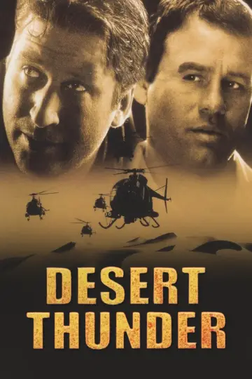 Poster to the movie "Desert Thunder" #1141626