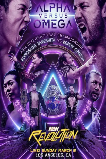 Poster to the movie "AEW Revolution 2025" #1433701