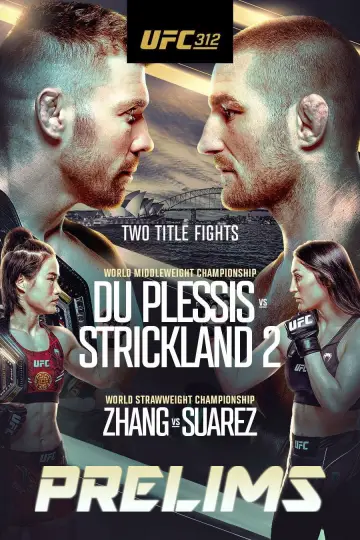 Poster to the movie "UFC 312: Du Plessis vs. Strickland 2" #851994