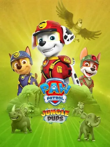Poster to the movie "PAW Patrol: Jungle Pups" #1173235