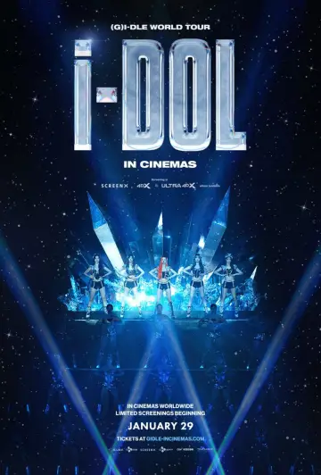 Poster to the movie "(G)I-DLE WORLD TOUR [iDOL] IN CINEMAS" #1175438