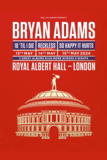 Poster to the movie "Bryan Adams: Live At The Royal Albert Hall" #856690