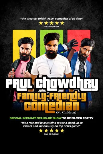 Poster to the movie "Paul Chowdhry: Family Friendly Comedian" #981994