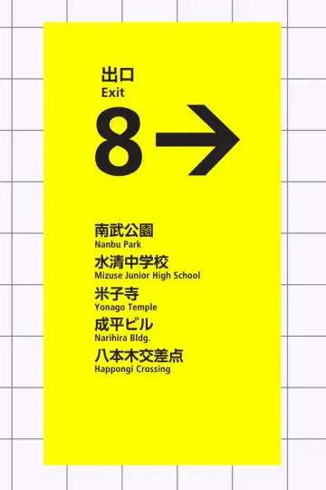 Poster to the movie "Exit 8" #1155858