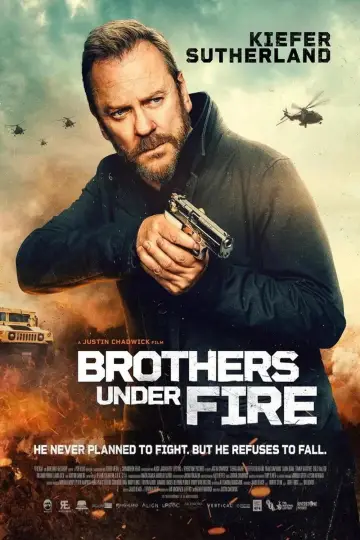 Poster to the movie "Brothers Under Fire" #815051