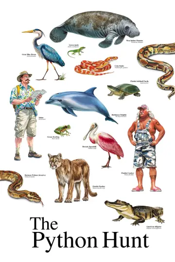 Poster to the movie "The Python Hunt" #913091